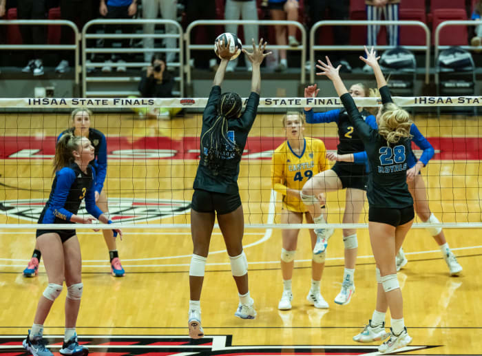 Hamilton Southeastern Castle Illinois girls volleyball 11-4-23 Julie L Brown 24046